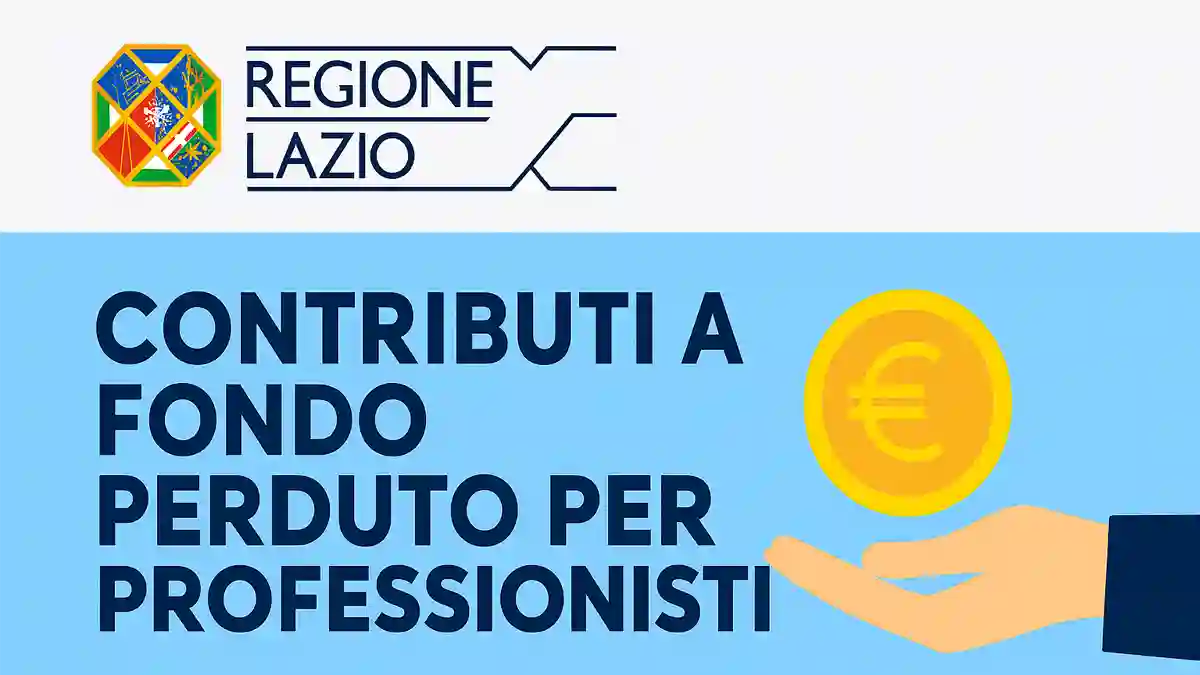Regione Lazio – contributi a fondo perduto per professionisti