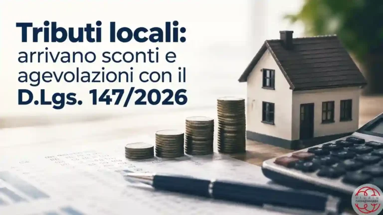 Tributi locali arrivano sconti e agevolazioni