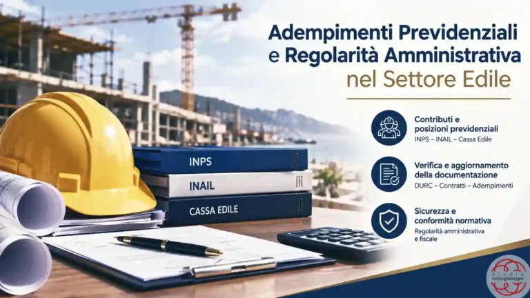 Adempimenti Previdenziali e Regolarità Amministrativa nel Settore Edile studiorussogiuseppe