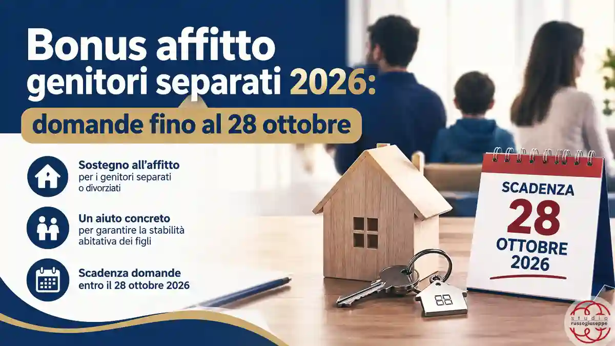 Bonus affitto genitori separati domande fino al studiorussogiuseppe
