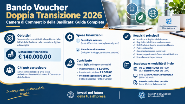 Bando Voucher Doppia Transizione 2026
